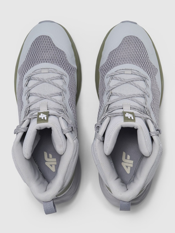 Męskie buty trekkingowe 4F 4FWMM00FOTSM038 - zielone