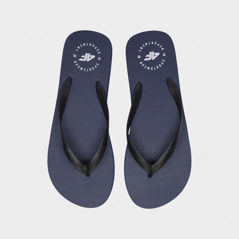 Męskie japonki 4F 4FMM00FFLIM026A - granatowe