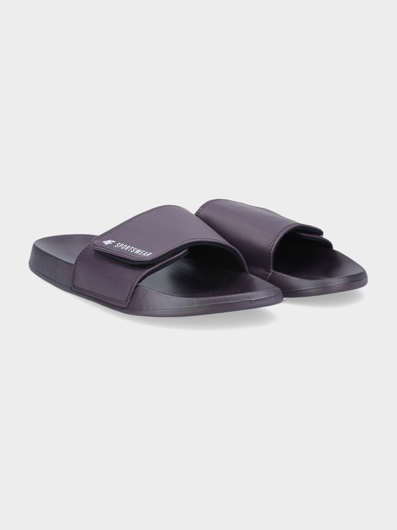 Męskie klapki 4F 4FMM00FFLIM032A - fioletowe
