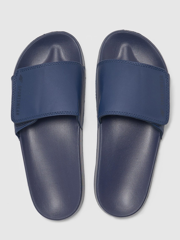 Męskie klapki 4F 4FMM00FFLIM032A - granatowe