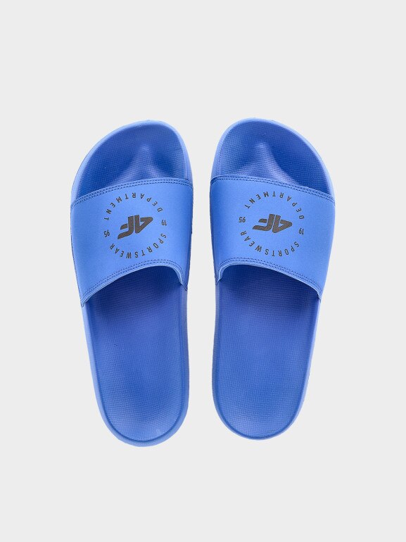 Męskie klapki 4F 4FMM00FFLIM046A - niebieskie