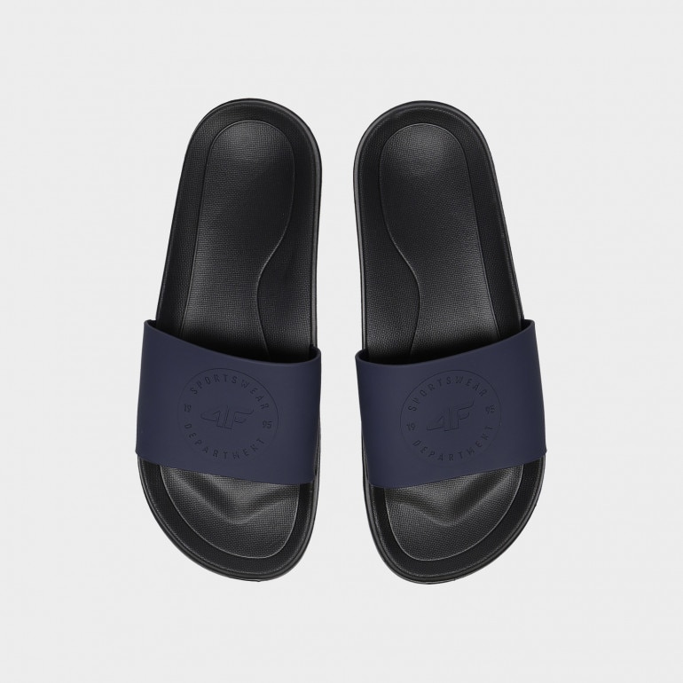 Męskie klapki 4F 4FMM00FFLIM047A - granatowe