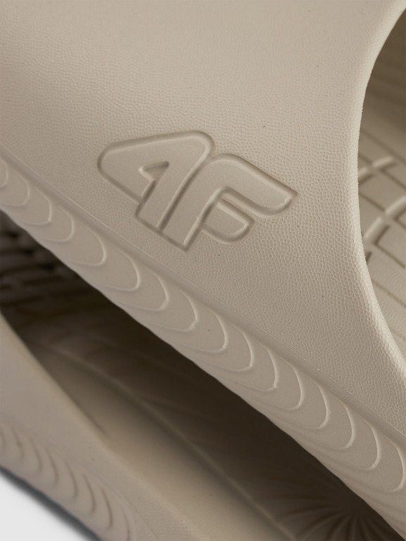 Męskie klapki 4F 4FMM00FFLIM092A - beżowe