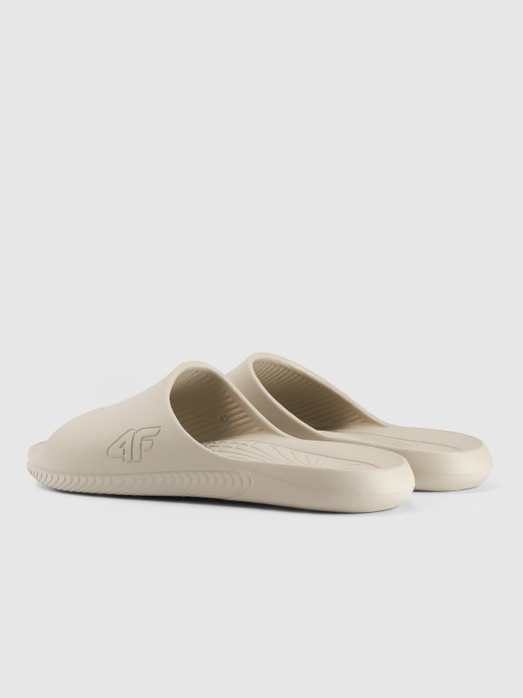 Męskie klapki 4F 4FMM00FFLIM092A - beżowe