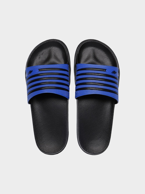 Męskie klapki 4F 4FRMM00FFLIM145 - niebieskie