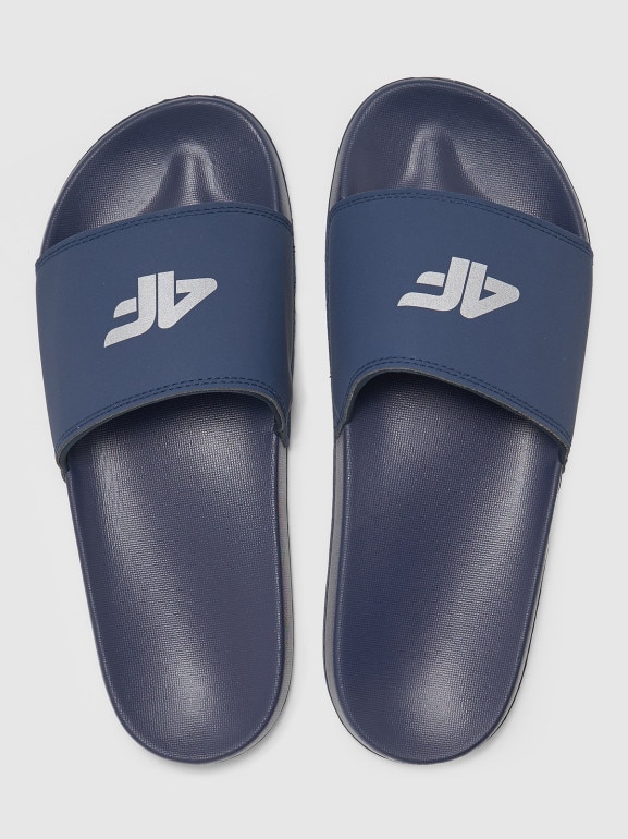 Męskie klapki 4F 4FRMM00FSLIM011 - granatowe