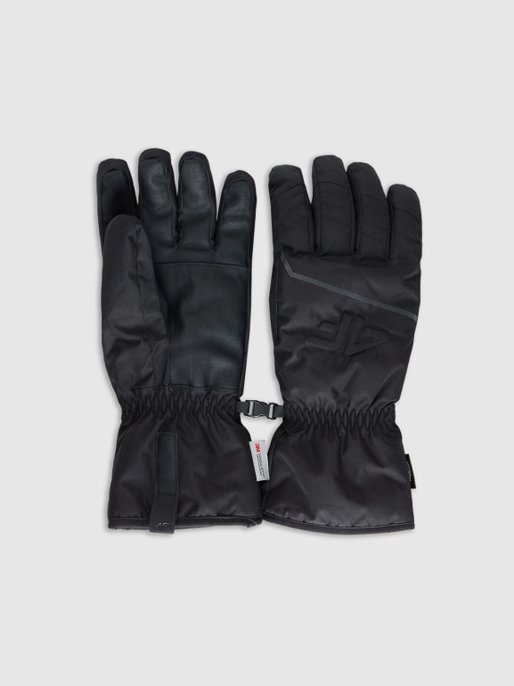 Męskie rękawiczki narciarskie Thinsulate z membraną NeoDry 4FRAW25AFGLM220 - czarne