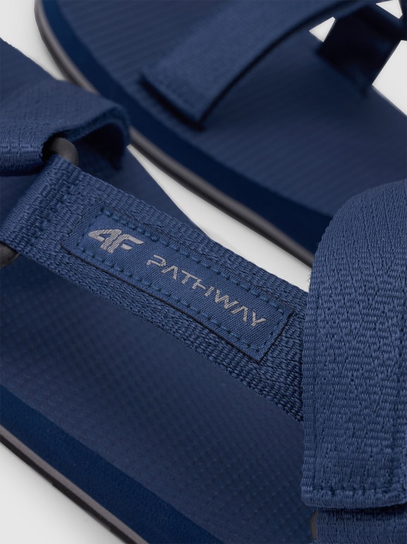 Męskie sandały 4F 4FRSS24FSANM053 - granatowe