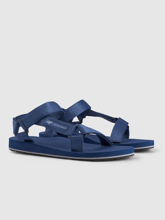 Męskie sandały 4F 4FRSS24FSANM053 - granatowe