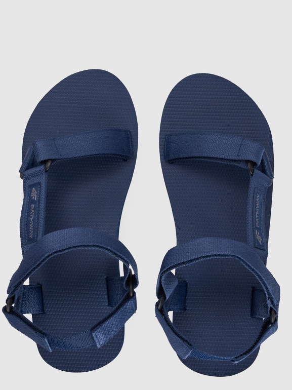 Męskie sandały 4F 4FRSS24FSANM053 - granatowe