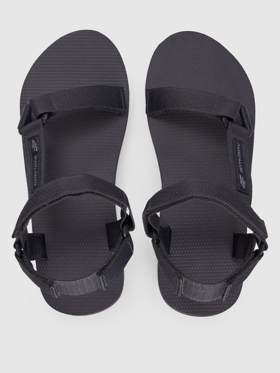 Męskie sandały 4F 4FRSS24FSANM053 - szare
