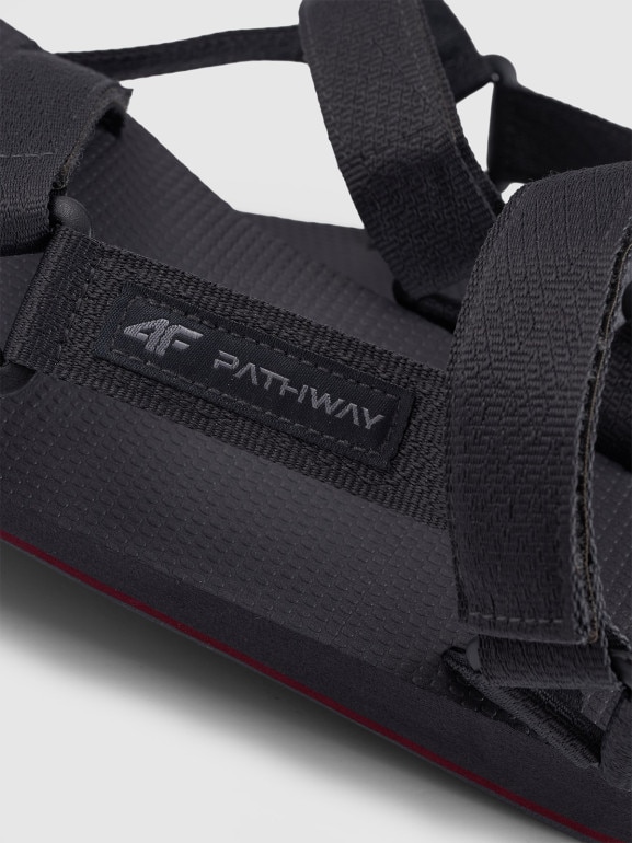 Męskie sandały 4F 4FRSS24FSANM053 - szare