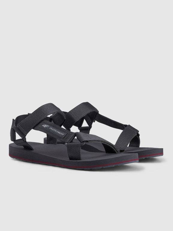 Męskie sandały 4F 4FRSS24FSANM053 - szare
