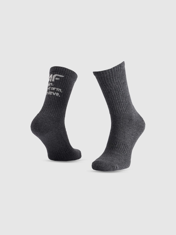 Męskie skarpetki (2-pack) 4F 4FRAW25USOCM512 - multikolor