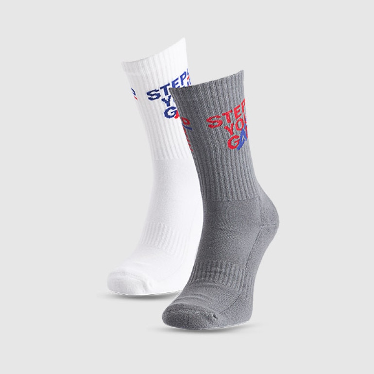 Męskie skarpetki (2-pack) 4F 4FRAW25USOCM514 - multikolor