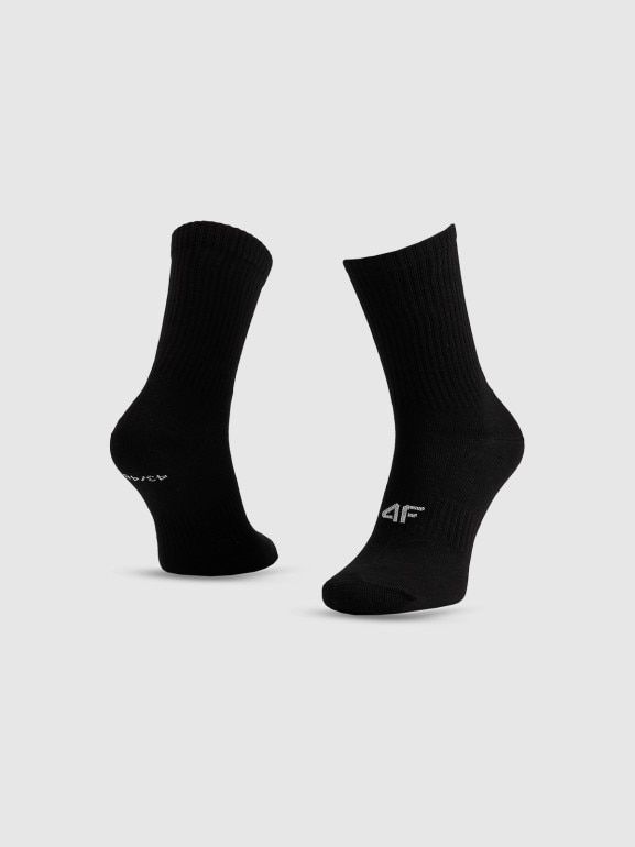 Męskie skarpetki wysokie (3-pack) 4F 4FRSS26USOCM0838 - multikolor