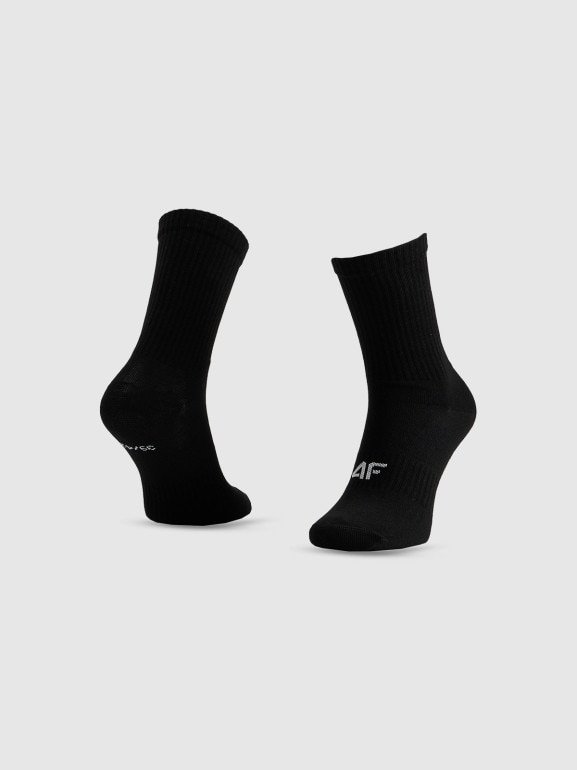 Męskie skarpetki wysokie (3-pack) 4F 4FRSS26USOCM0838 - multikolor