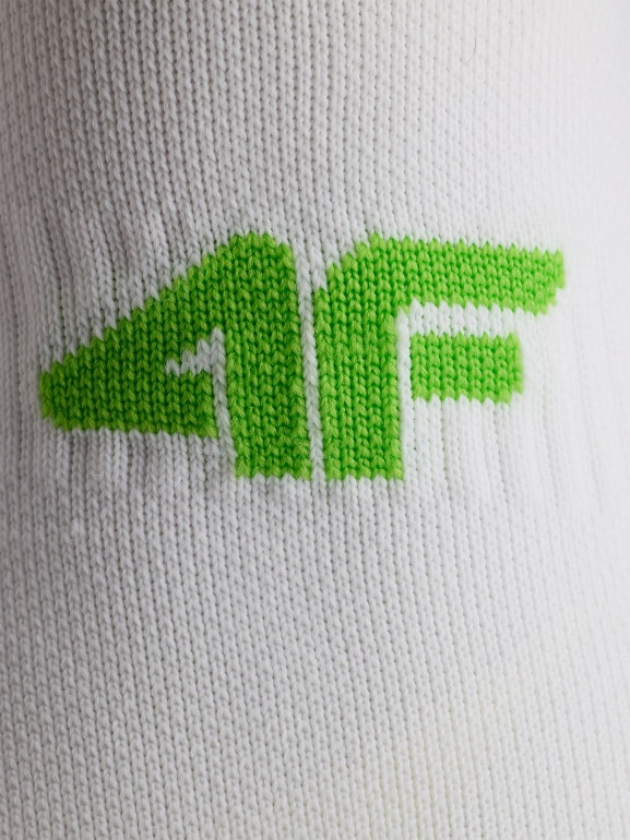 Męskie skarpety narciarskie 4F 4FRAW25UFSOM263 - zielone