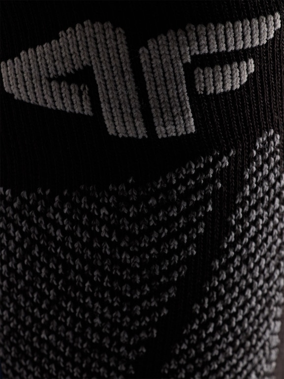 Męskie skarpety narciarskie 4F 4FRAW25UFSOM266 - czarne