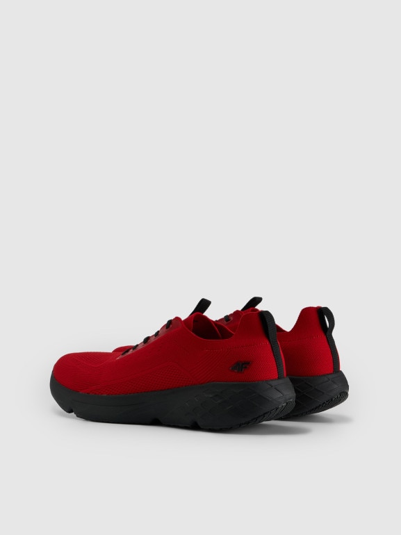 Męskie sneakersy VELOCORE 4F 4FRSS26FSNEM018 - czerwone