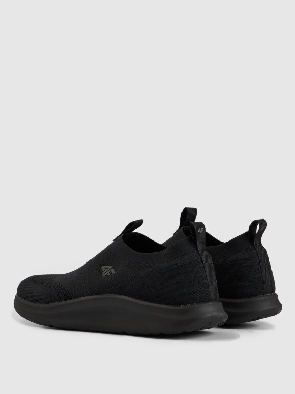 Męskie sneakersy wsuwane NEONITE 4F 4FRSS26FSNEM020 - czarne