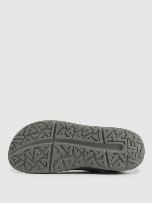Męskie sneakersy wsuwane NEONITE 4F 4FRSS26FSNEM020 - szare