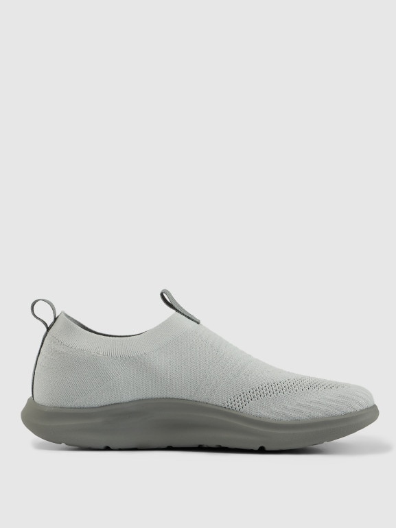 Męskie sneakersy wsuwane NEONITE 4F 4FRSS26FSNEM020 - szare