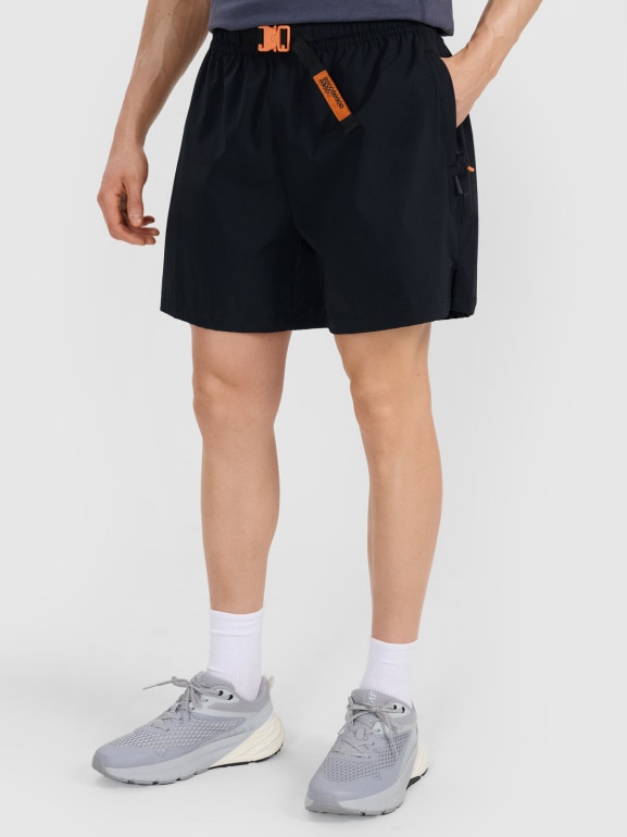 Męskie spodenki casual 4F 4FWSS25TSHOM533 - czarne