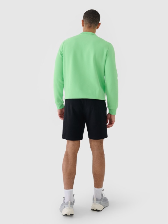 Męskie spodenki dresowe 4F 4FRSS25TSHOM698 - czarne