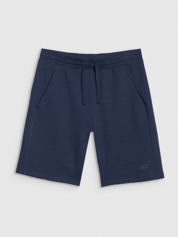 Męskie spodenki dresowe 4F 4FRSS25TSHOM745 - granatowe