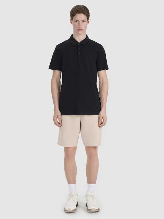 Męskie spodenki dresowe 4F 4FRSS25TSHOM745 - beżowe