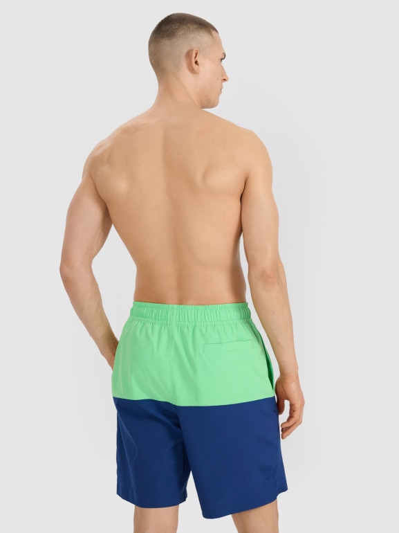 Męskie spodenki plażowe 4F 4FWSS25UBDSM135 - zielone