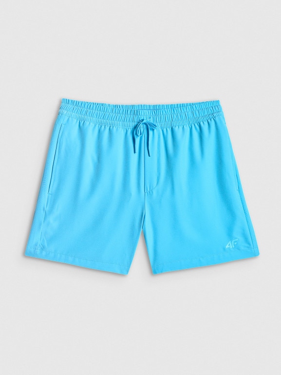 Męskie spodenki plażowe boardshorty 4F 4FRSS26UBDSM229 - niebieskie