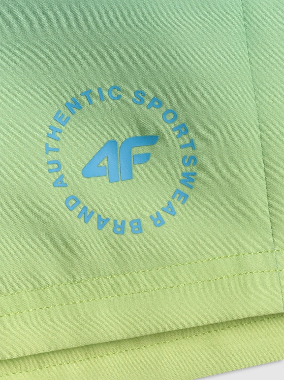 Męskie spodenki plażowe boardshorty 4F 4FWSS26UBDSM168 - multikolor