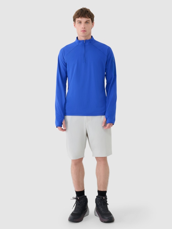 Męskie spodenki trekkingowe 4F 4FWSS25TFSHM0877 - szare