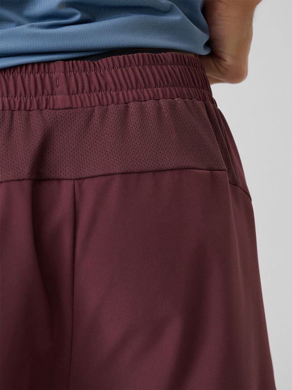 Męskie spodenki treningowe 4F 4FRSS26TFSHM1662 - burgundowe
