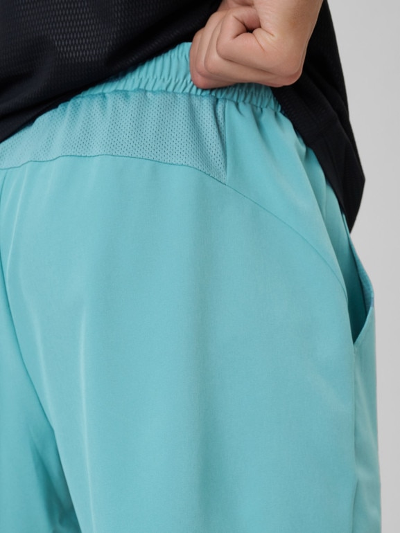 Męskie spodenki treningowe 4F 4FRSS26TFSHM1662 - turkusowe