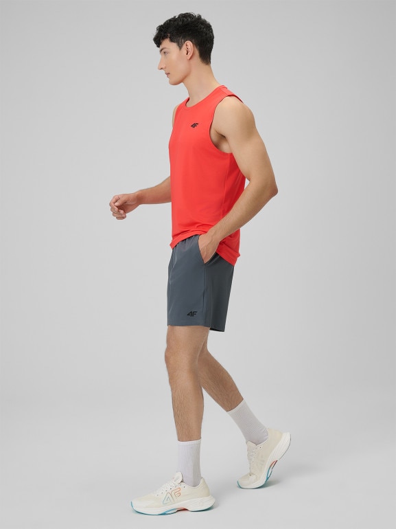 Męskie spodenki treningowe 4F 4FRSS26TFSHM1662 - szare