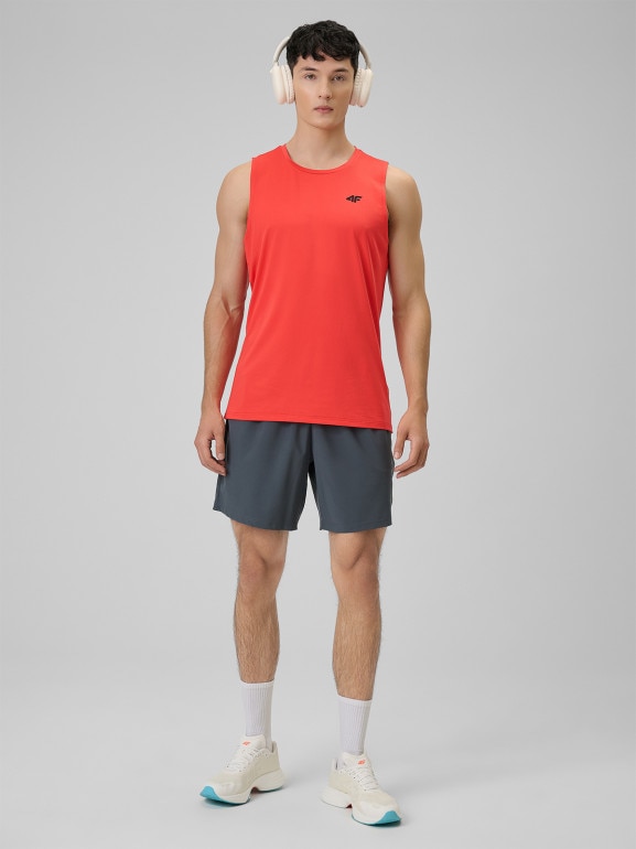 Męskie spodenki treningowe 4F 4FRSS26TFSHM1662 - szare