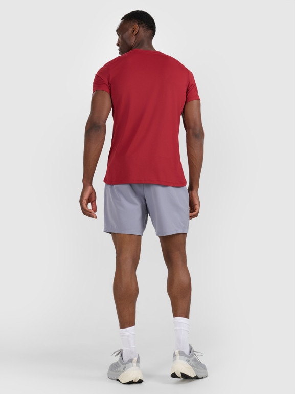 Męskie spodenki treningowe 4F 4FWAW25TFSHM0999 - niebieskie