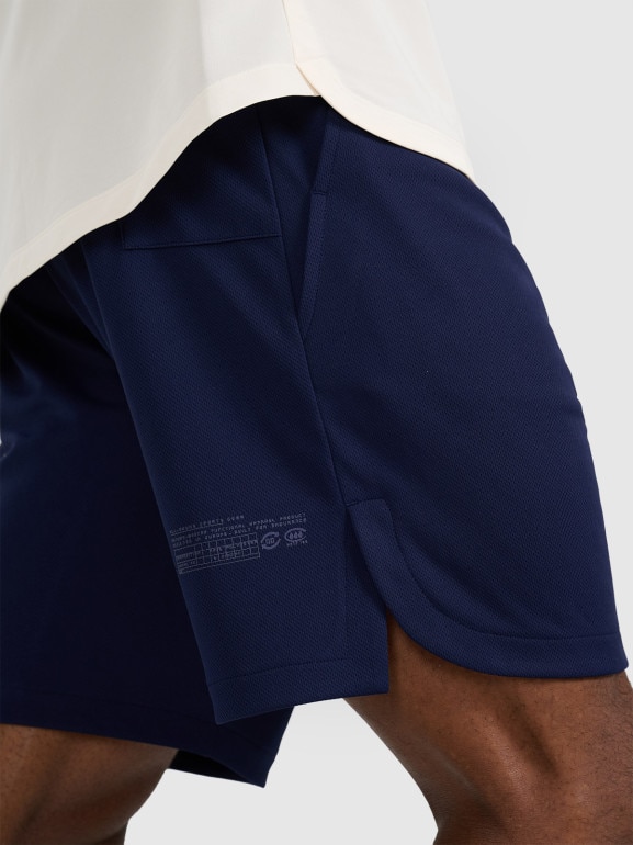 Męskie spodenki treningowe 4F 4FWAW25TFSHM1000 - granatowe