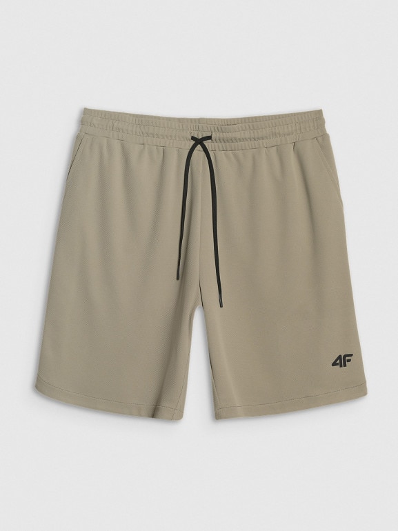 Męskie spodenki treningowe 4F 4FWAW25TFSHM1000 - oliwkowe