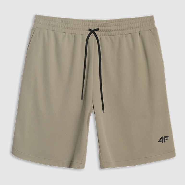 Męskie spodenki treningowe 4F 4FWAW25TFSHM1000 - oliwkowe
