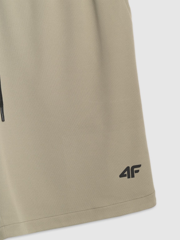 Męskie spodenki treningowe 4F 4FWAW25TFSHM1000 - oliwkowe