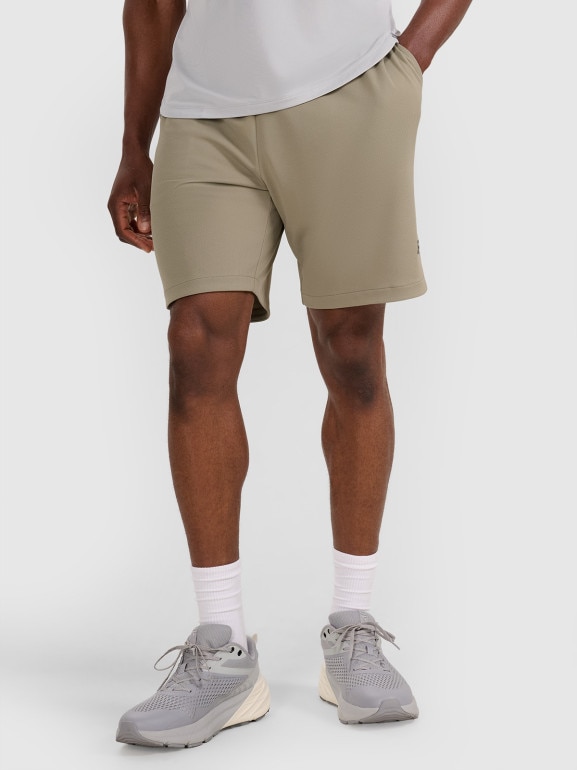 Męskie spodenki treningowe 4F 4FWAW25TFSHM1000 - oliwkowe