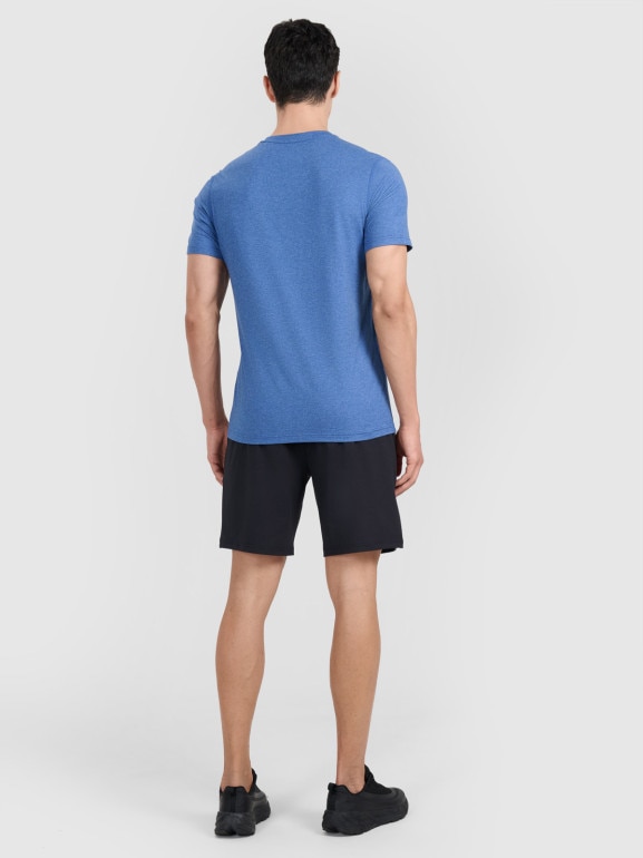 Męskie spodenki treningowe 4F 4FWMM00TFSHM1310 - czarne