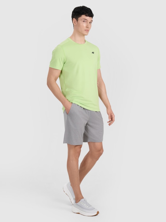 Męskie spodenki treningowe 4F 4FWMM00TFSHM1310 - szare