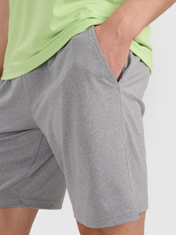 Męskie spodenki treningowe 4F 4FWMM00TFSHM1310 - szare