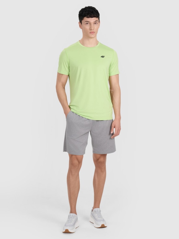 Męskie spodenki treningowe 4F 4FWMM00TFSHM1310 - szare