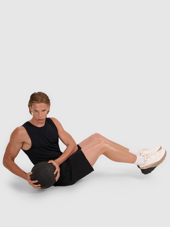 Męskie spodenki treningowe 4F 4FWMM00TFSHM1311 - czarne